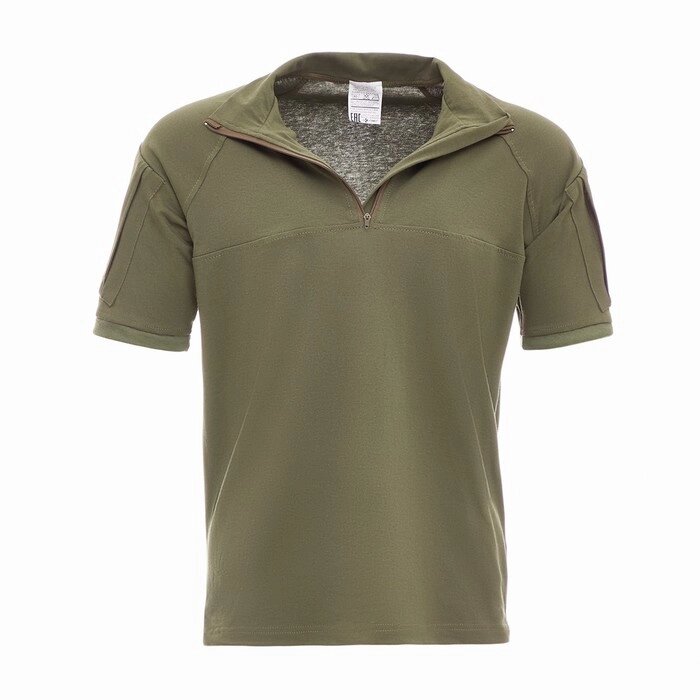 Рубашка тактическая, боевая "Воин" с коротким рукавом, олива 52-54/182-188 от компании Интернет - магазин Flap - фото 1