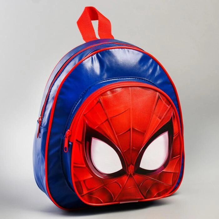 Рюкзак детский, 23,5 см х 10 см х 26,5 см "Спайдер-мен", Человек-паук от компании Интернет - магазин Flap - фото 1