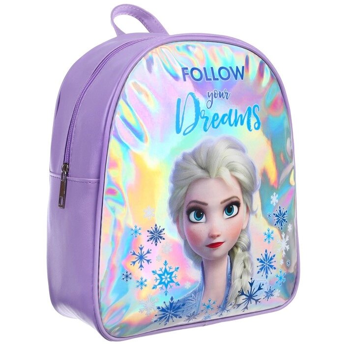 Рюкзак детский, 23 см х 10 см х 33 см "Эльза", Холодное сердце цвет МИКС от компании Интернет - магазин Flap - фото 1