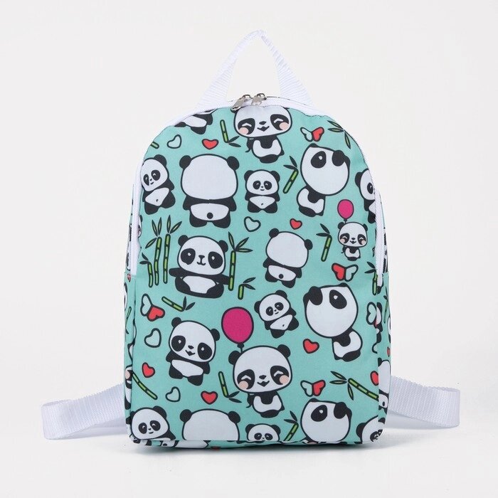 Рюкзак детский на молнии, цвет бирюзовый от компании Интернет - магазин Flap - фото 1