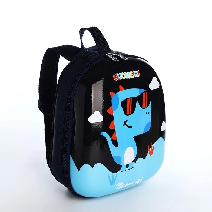Рюкзак детский на молнии, цвет чёрный от компании Интернет - магазин Flap - фото 1