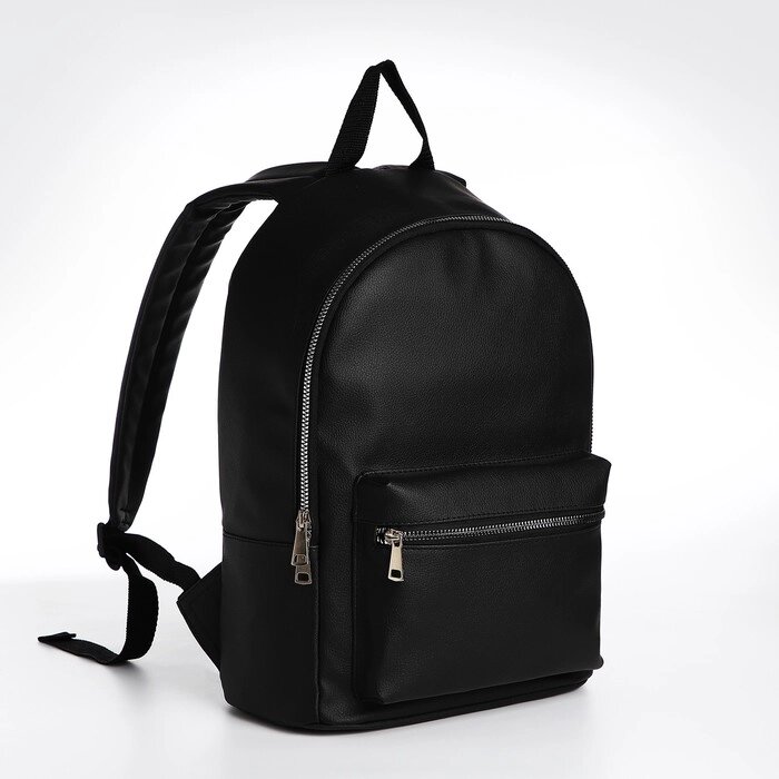 Рюкзак городской TEXTURA , цвет чёрный от компании Интернет - магазин Flap - фото 1