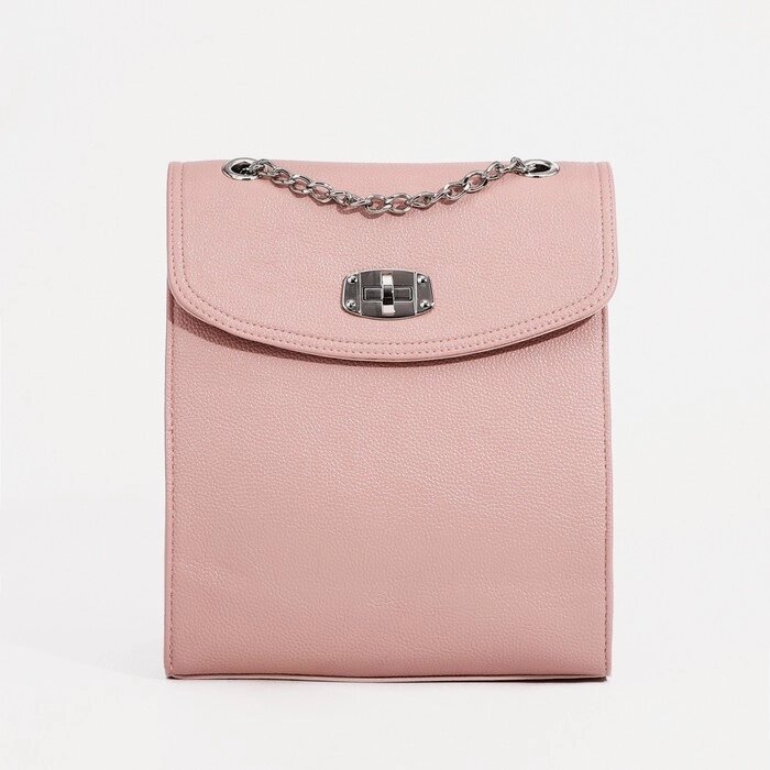 Рюкзак на клапане, цвет розовый от компании Интернет - магазин Flap - фото 1