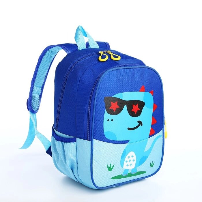 Рюкзак на молнии, цвет синий/голубой от компании Интернет - магазин Flap - фото 1