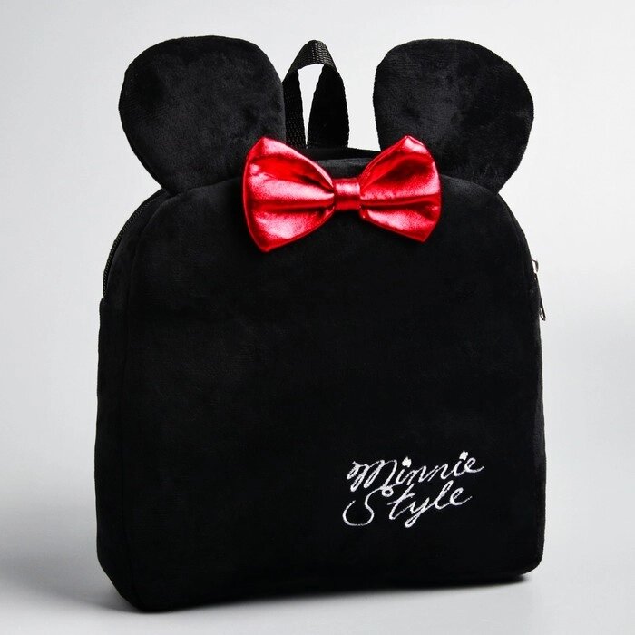 Рюкзак плюшевый, 19 см х 5 см х 21 см "Мышка", Минни Маус от компании Интернет - магазин Flap - фото 1