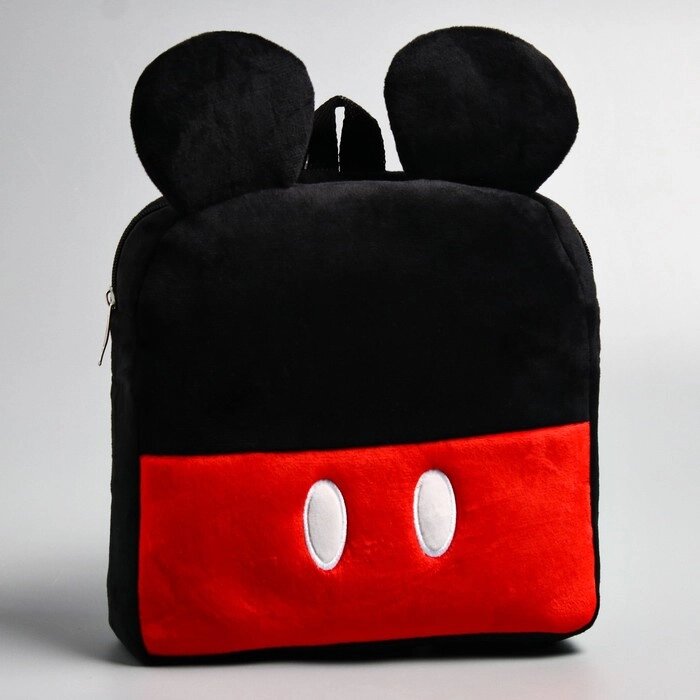 Рюкзак плюшевый, 19 см х 5 см х 21 см "Мышонок", Микки Маус от компании Интернет - магазин Flap - фото 1