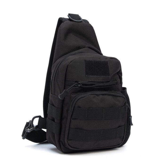Рюкзак трекинговый "Аdventure", с держателем для бутылки, черный от компании Интернет - магазин Flap - фото 1