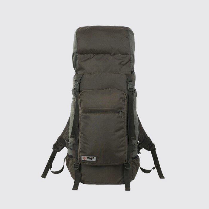 Рюкзак туристический, 70 л, отдел на шнурке, наружный карман, 2 боковых кармана, цвет олива от компании Интернет - магазин Flap - фото 1