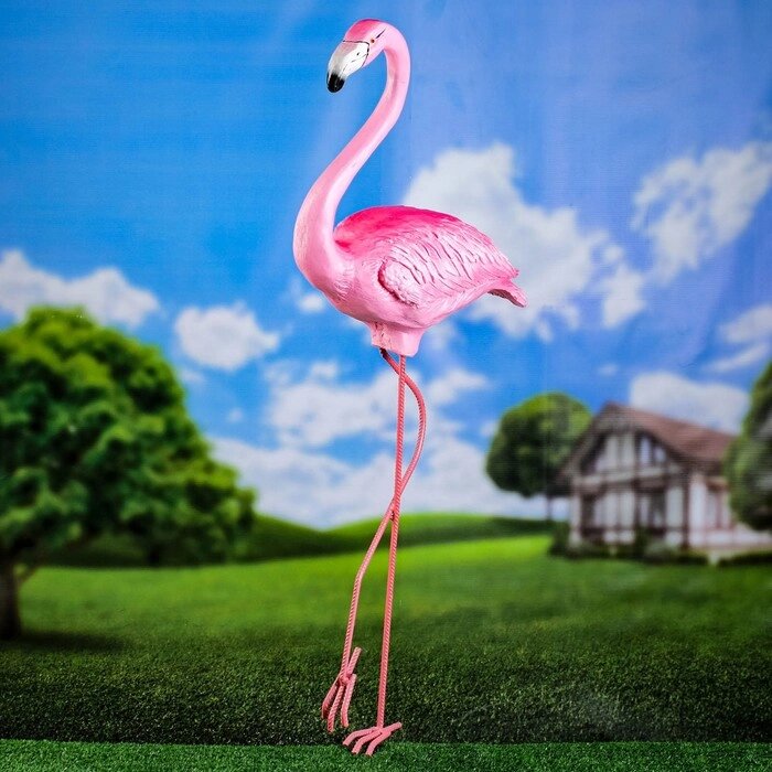 Садовая фигура "Фламинго" 112х42х17см от компании Интернет - магазин Flap - фото 1