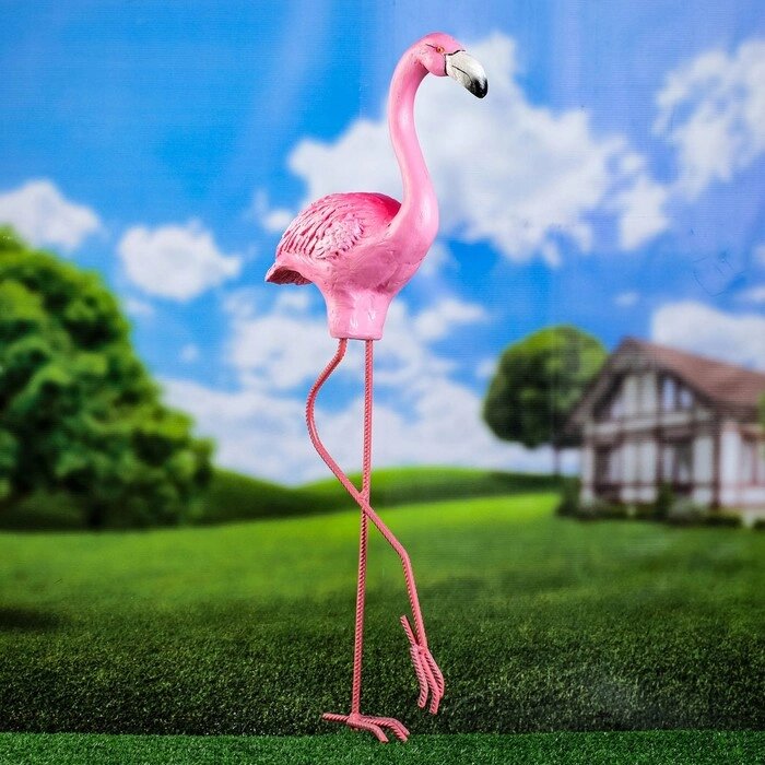 Садовая фигура "Фламинго" 92х32х13см от компании Интернет - магазин Flap - фото 1