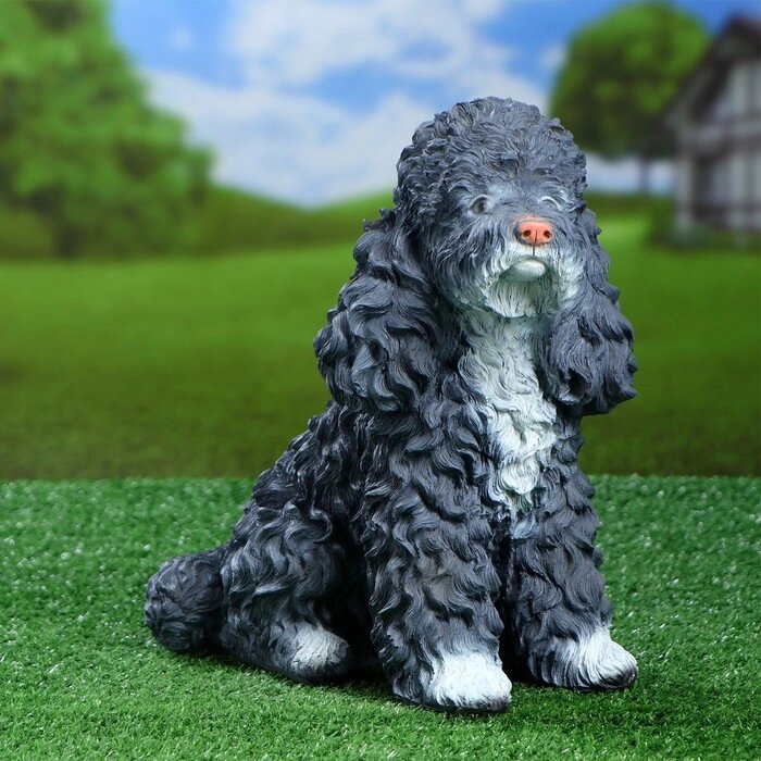 Садовая фигура "Собака Пудель" 17х29х29см от компании Интернет - магазин Flap - фото 1