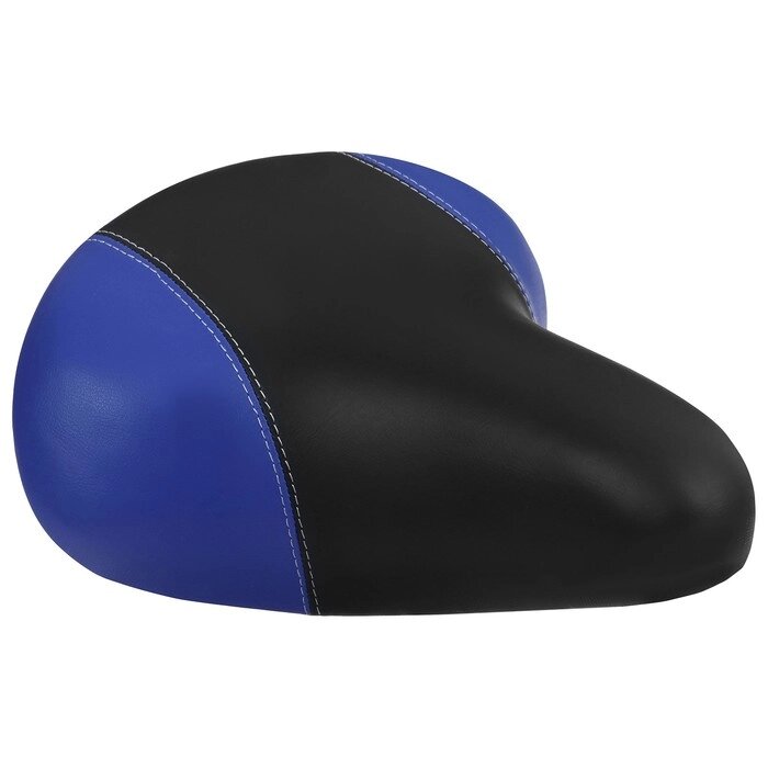 Седло комфорт, цвет чёрно-синий от компании Интернет - магазин Flap - фото 1