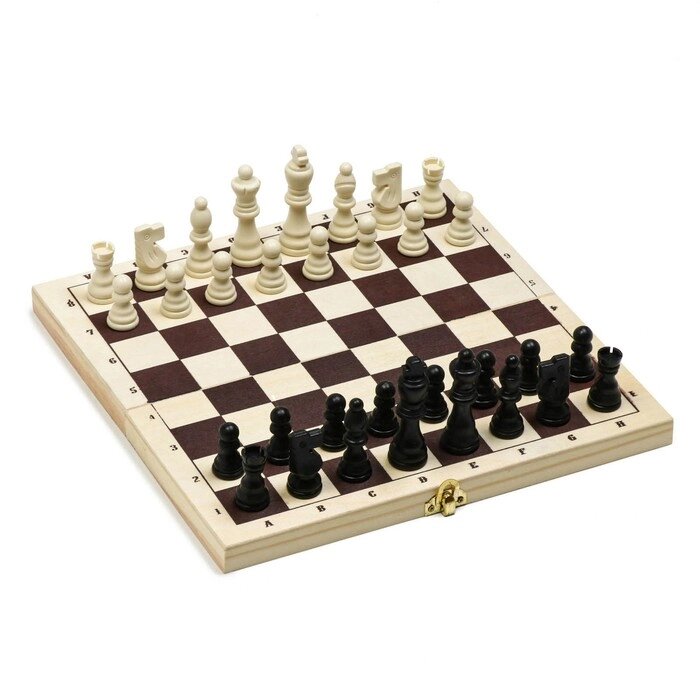 Шахматы "Классические" 30 х 30 см, король h-7.8 см, пешка h-3.5 см от компании Интернет - магазин Flap - фото 1