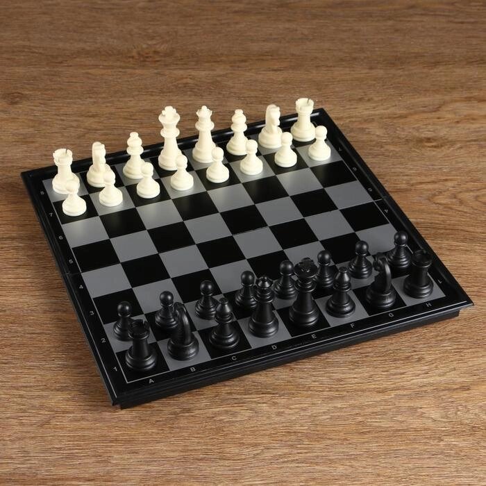 Шахматы магнитные, 32 х 32 см от компании Интернет - магазин Flap - фото 1