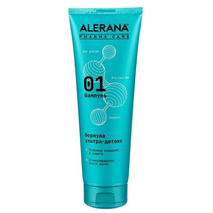 Шампунь для волос Alerana Pharma Care, формула ультра-детокс, 260 мл от компании Интернет - магазин Flap - фото 1