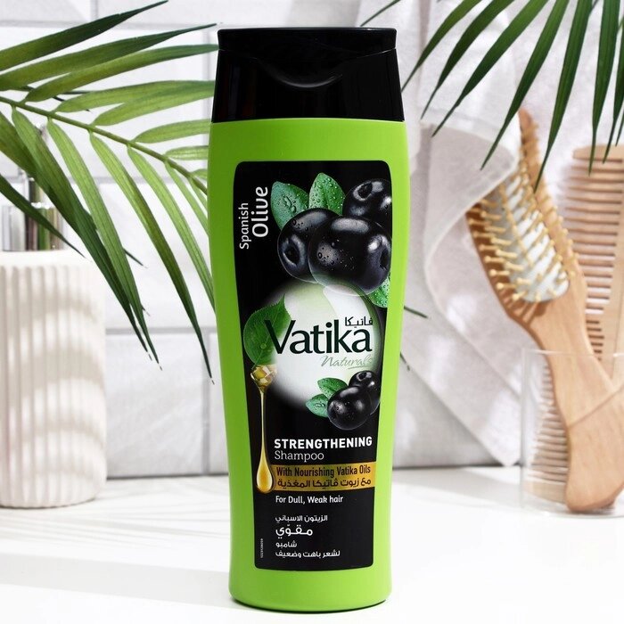 Шампунь для волос Dabur VATIKA Olive оливковый, 400 мл от компании Интернет - магазин Flap - фото 1