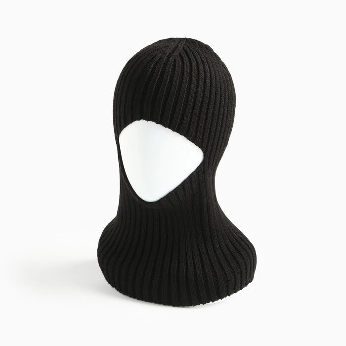 Шапка (Балаклава), цвет черный, размер 56-58 от компании Интернет - магазин Flap - фото 1