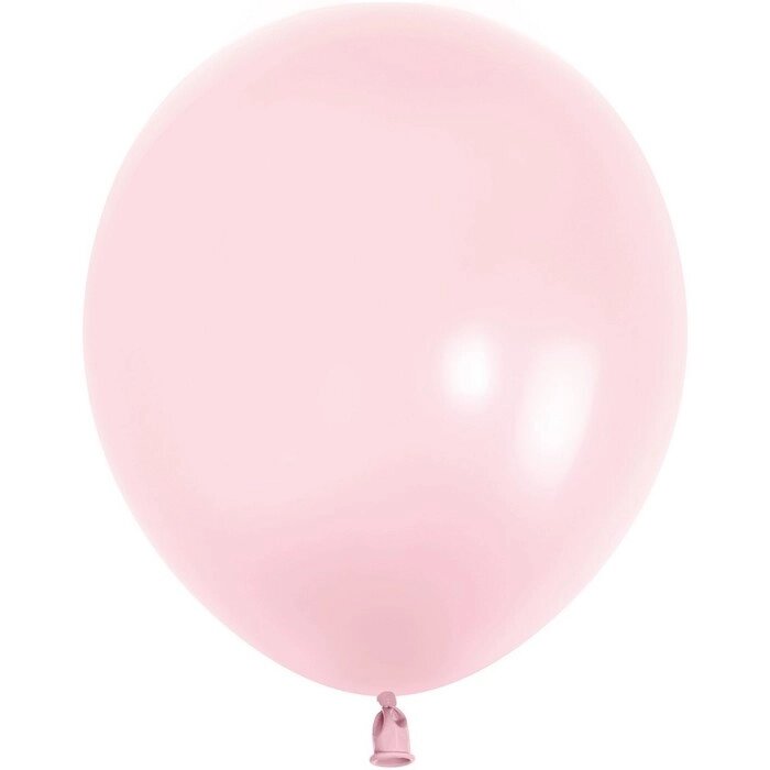 Шар латексный 10", макарунс, 100 шт., нежно-розовый от компании Интернет - магазин Flap - фото 1