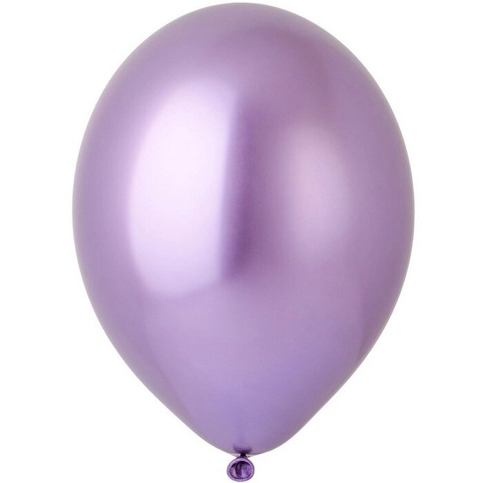Шар латексный 14", хром Glossy, фиолетовый, набор 50 шт. от компании Интернет - магазин Flap - фото 1