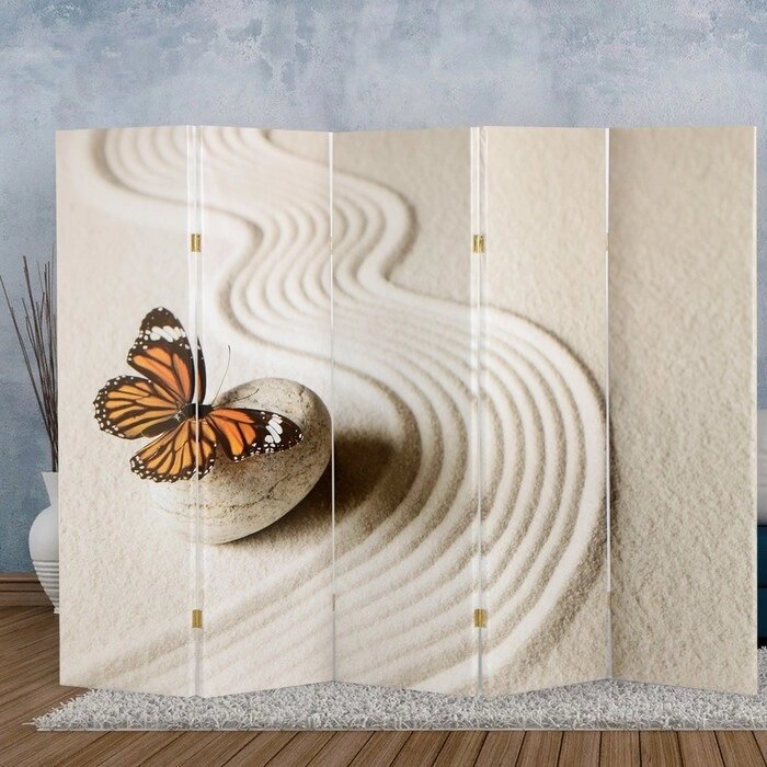 Ширма "Бабочка. Декор 3", 250 х 160 см от компании Интернет - магазин Flap - фото 1