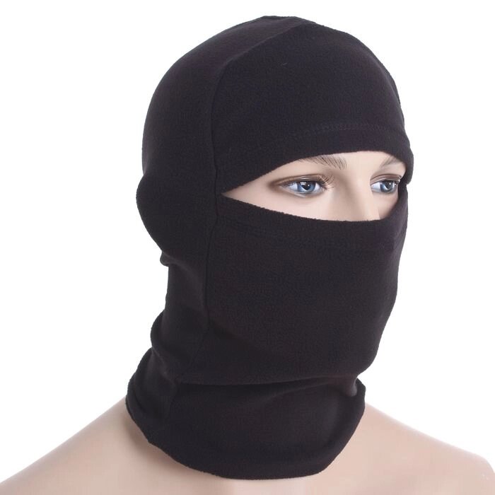 Шлем — маска «Ниндзя», цвет чёрный от компании Интернет - магазин Flap - фото 1