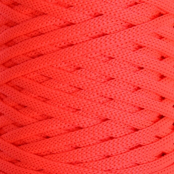 Шнур для вязания "Классика" 100% полиэфир 3мм 100м (504 люм. розовый) от компании Интернет - магазин Flap - фото 1
