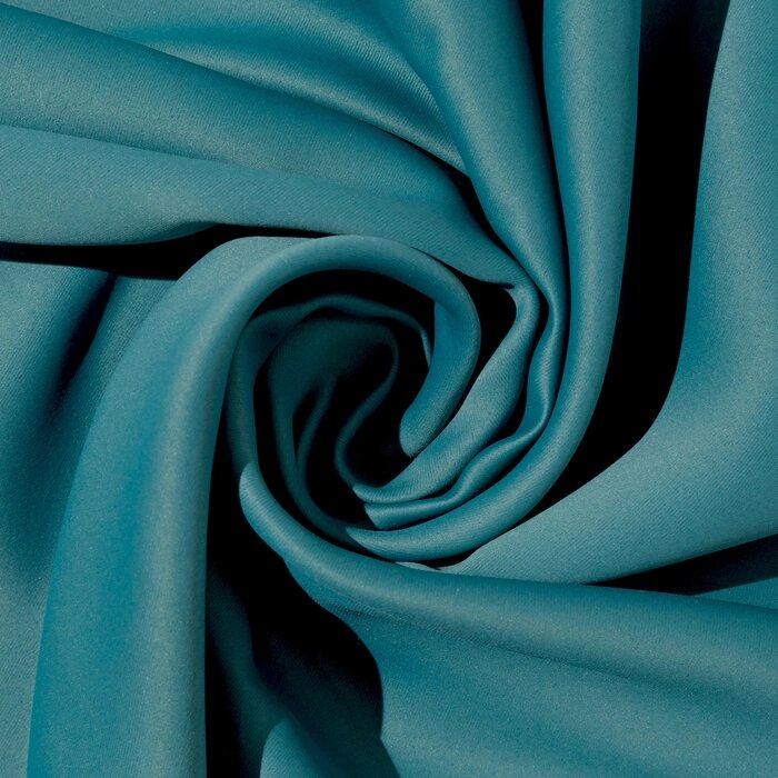 Штора портьерная «Этель» 145265 см, блэкаут, цвет изумрудный, пл. 210 г/м², 100% п/э от компании Интернет - магазин Flap - фото 1