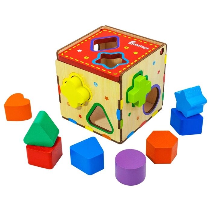 Сортер «Куб» от компании Интернет - магазин Flap - фото 1