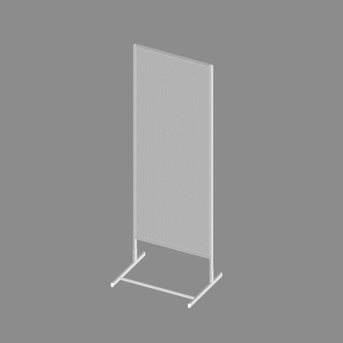 Стенд с перфолистом 6450186 см, шаг 1,2 см, цвет серый от компании Интернет - магазин Flap - фото 1