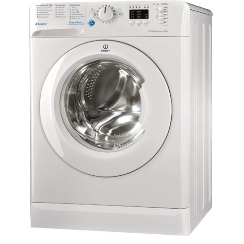 Стиральная машина Indesit BWSA 51051 1, класс А+1000 об/мин, до 5 кг, белая