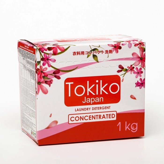 Стиральный порошок Tokiko Japan с цветочым ароматом, 1 кг от компании Интернет - магазин Flap - фото 1