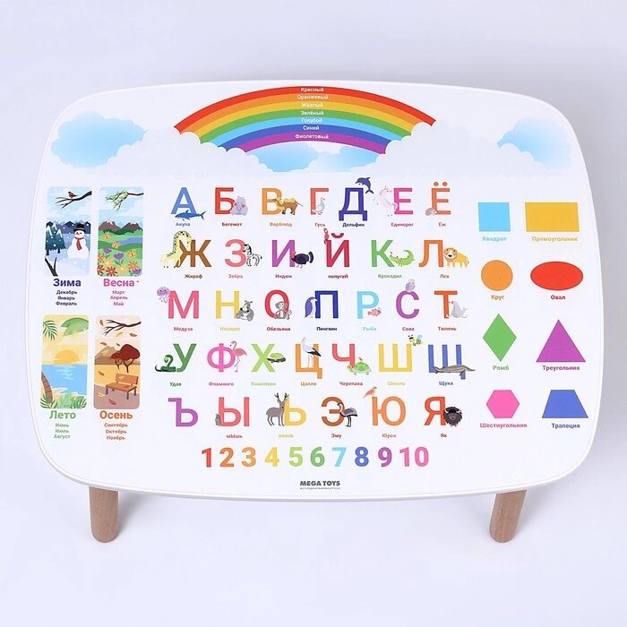 Стол детский «Русский алфавит» от компании Интернет - магазин Flap - фото 1