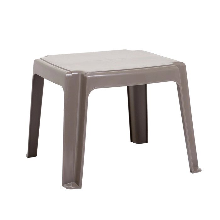 Столик для шезлонга "Элластик", мокко, 45 х 45 х 38 см от компании Интернет - магазин Flap - фото 1