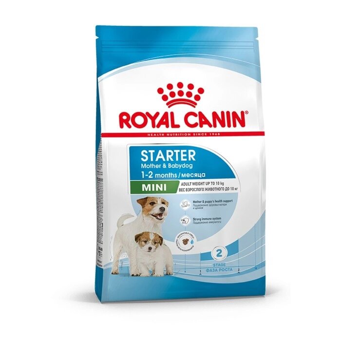 Сухой корм RC Mini Starter для кормящих собак и щенков, 3 кг от компании Интернет - магазин Flap - фото 1