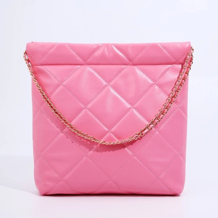 Сумка-мешок без застёжки, цвет розовый от компании Интернет - магазин Flap - фото 1