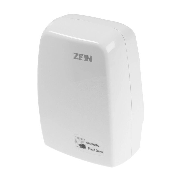 Сушилка для рук ZEIN HD227 White, 1 кВт, 170х100х260 мм, белая от компании Интернет - магазин Flap - фото 1