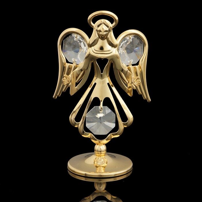 Сувенир «Ангел», с кристаллами , 7,5 см от компании Интернет - магазин Flap - фото 1