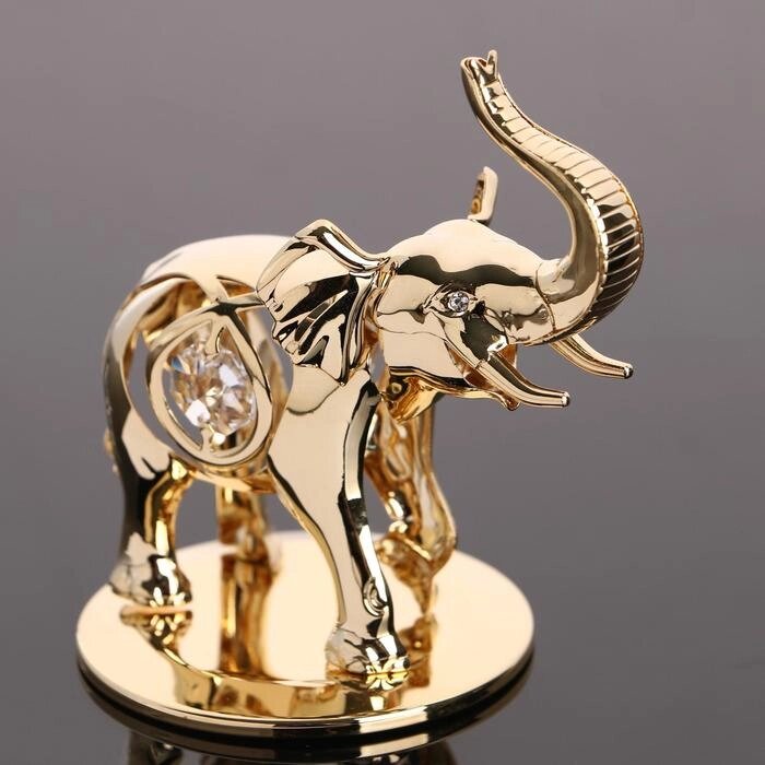 Сувенир "Слон",  с кристаллами от компании Интернет - магазин Flap - фото 1