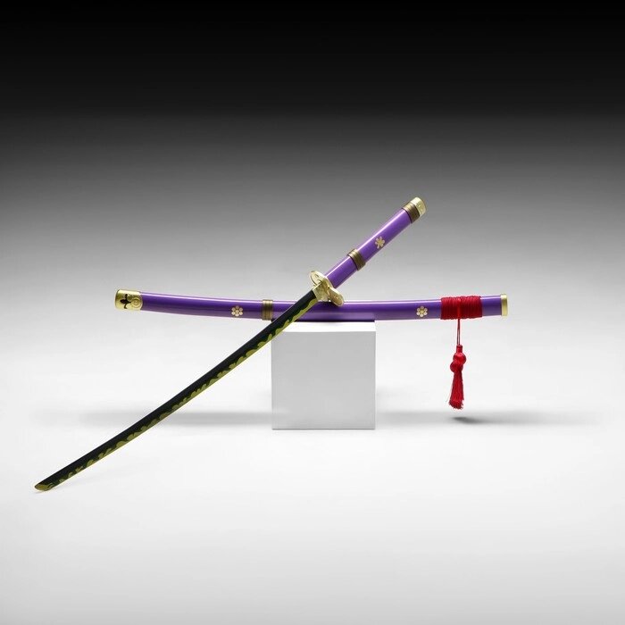 Сувенирное оружие "Катана Энма" 100 см, фиолетовая от компании Интернет - магазин Flap - фото 1