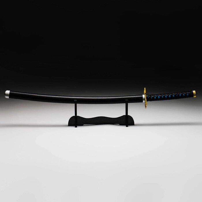 Сувенирное оружие "Катана Кито" 104 см, клинок 68 см, на подставке от компании Интернет - магазин Flap - фото 1