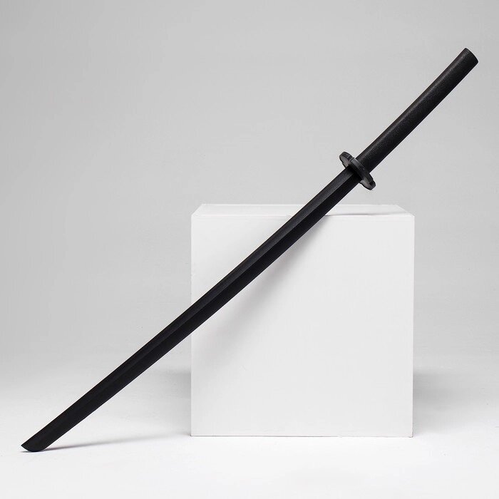 Сувенирное оружие "Катана Кюро" 102 см, черная, пенополистирол от компании Интернет - магазин Flap - фото 1