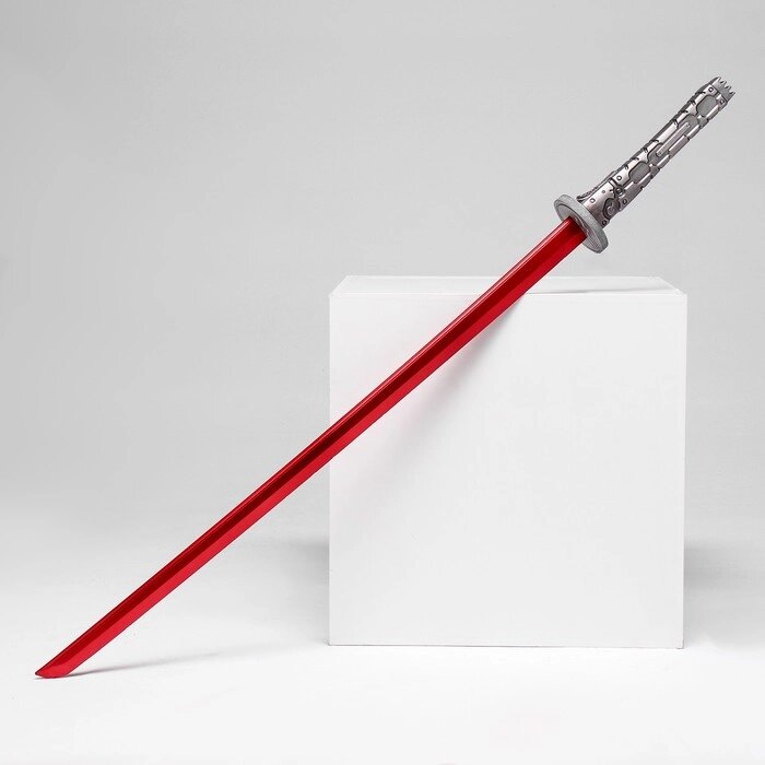 Сувенирное оружие "Катана Сэма" 102 см, с красным клинком, пенополистирол от компании Интернет - магазин Flap - фото 1