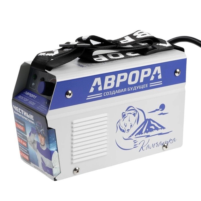 Сварочный аппарат инверторный Aurora Вектор 1600, 6.6 кВт, 20-160 А, d=1.6-4 мм, 2 кабеля от компании Интернет - магазин Flap - фото 1