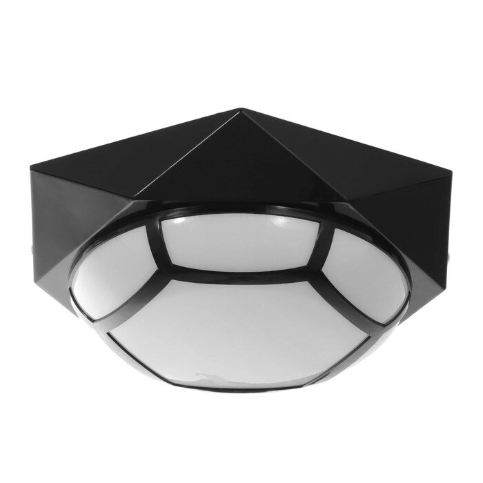 Светильник "Алмазик" LED 20Вт 6000К черный 51х51х7 см от компании Интернет - магазин Flap - фото 1