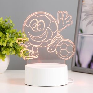 Светильник "Футбик" LED RGB от сети 13х9,5х12,6 см RISALUX