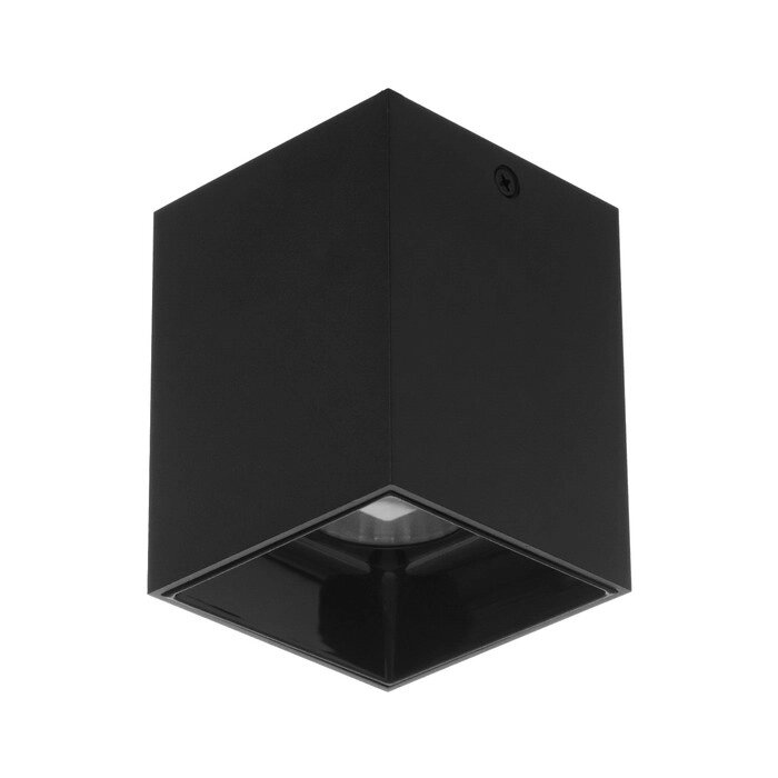 Светильник "Кубик" LED 4000К 10Вт DIM220 черный 7,5х7,5х9,5см от компании Интернет - магазин Flap - фото 1