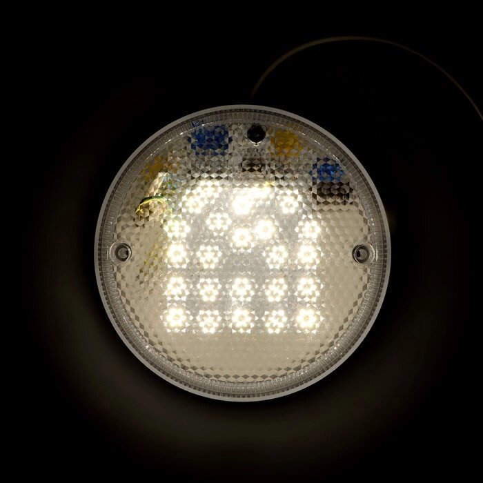 Светильник LED ЖКХ ДБО-10-ФА TDM, 10 Вт, 1300 лм, IP54, фотоакустический датчик от компании Интернет - магазин Flap - фото 1