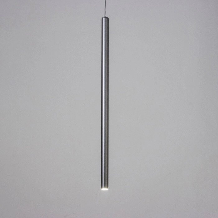Светильник подвесной "Аламо" LED 5Вт 4000К серый 2,5х2,5х60-160см от компании Интернет - магазин Flap - фото 1
