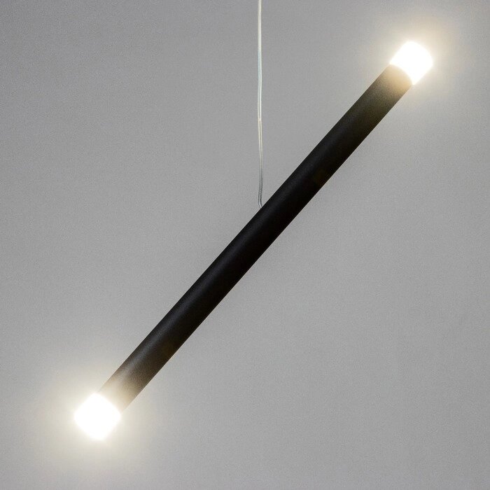 Светильник подвесной "Балансия" LED 6Вт 4000К черный 3х3х40-140см от компании Интернет - магазин Flap - фото 1