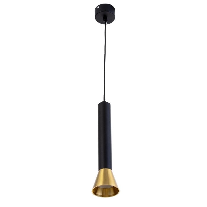 Светильник подвесной "Кларнета" GU10 35Вт черный 7х7х25,5-125,5см от компании Интернет - магазин Flap - фото 1
